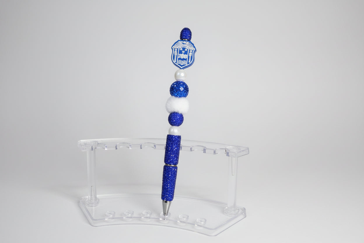 Fancy Bling Beaded Pen Full