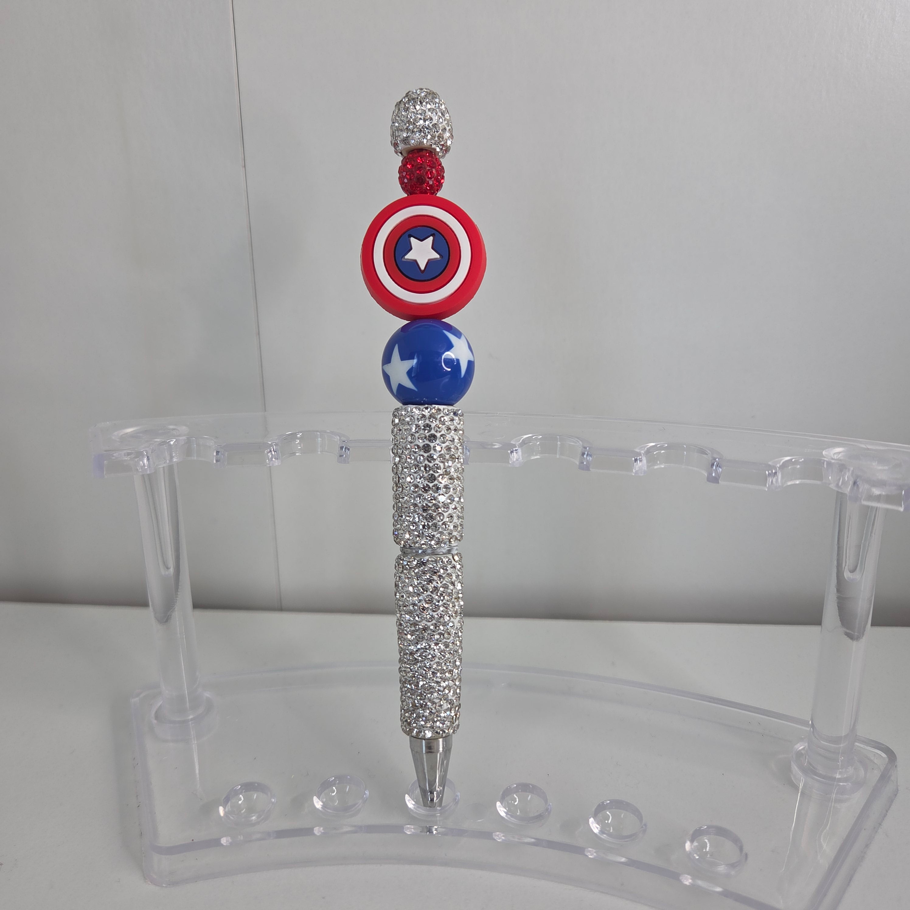 Fancy Bling Beaded Pen Full