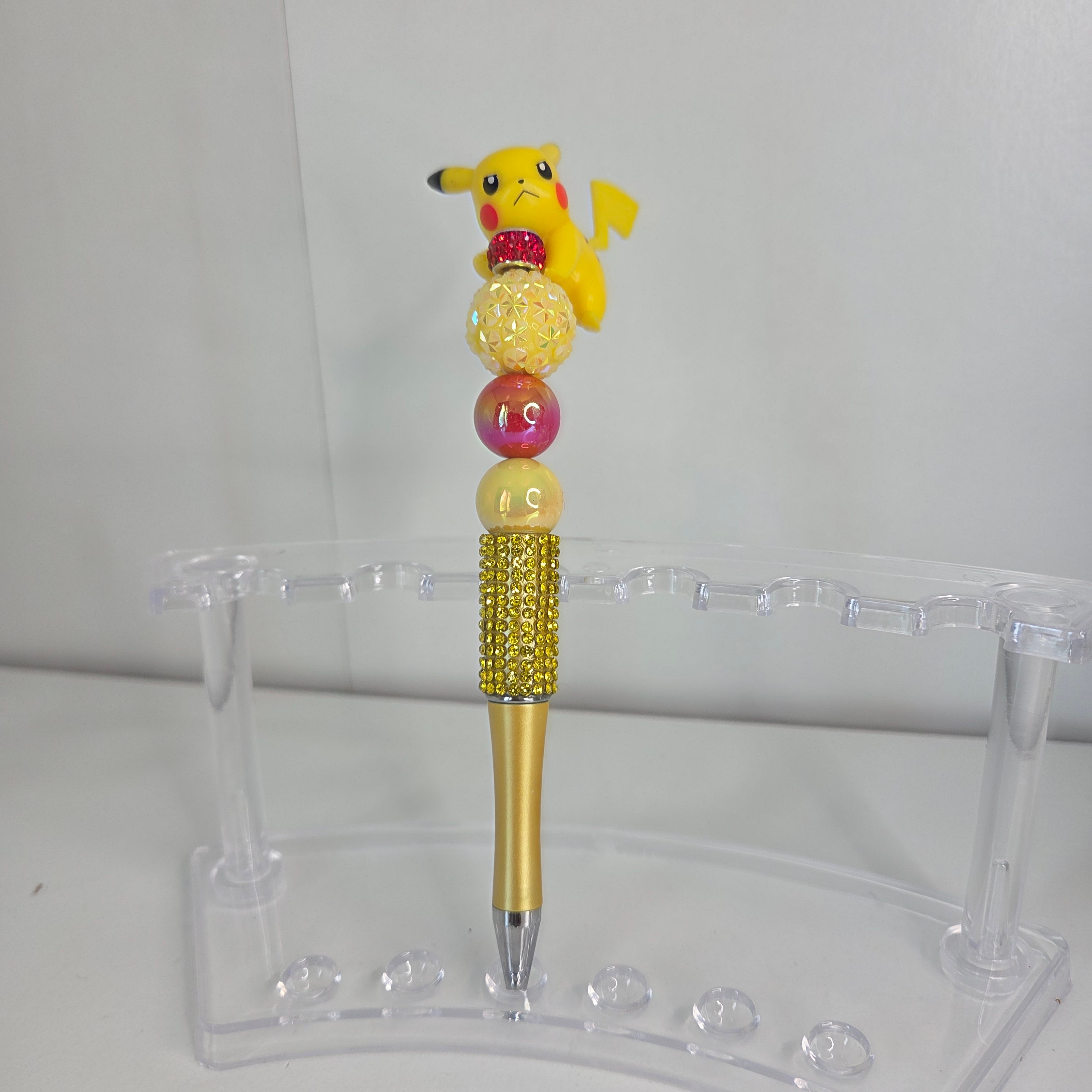 Rhinestone Beaded Pens - with Topper