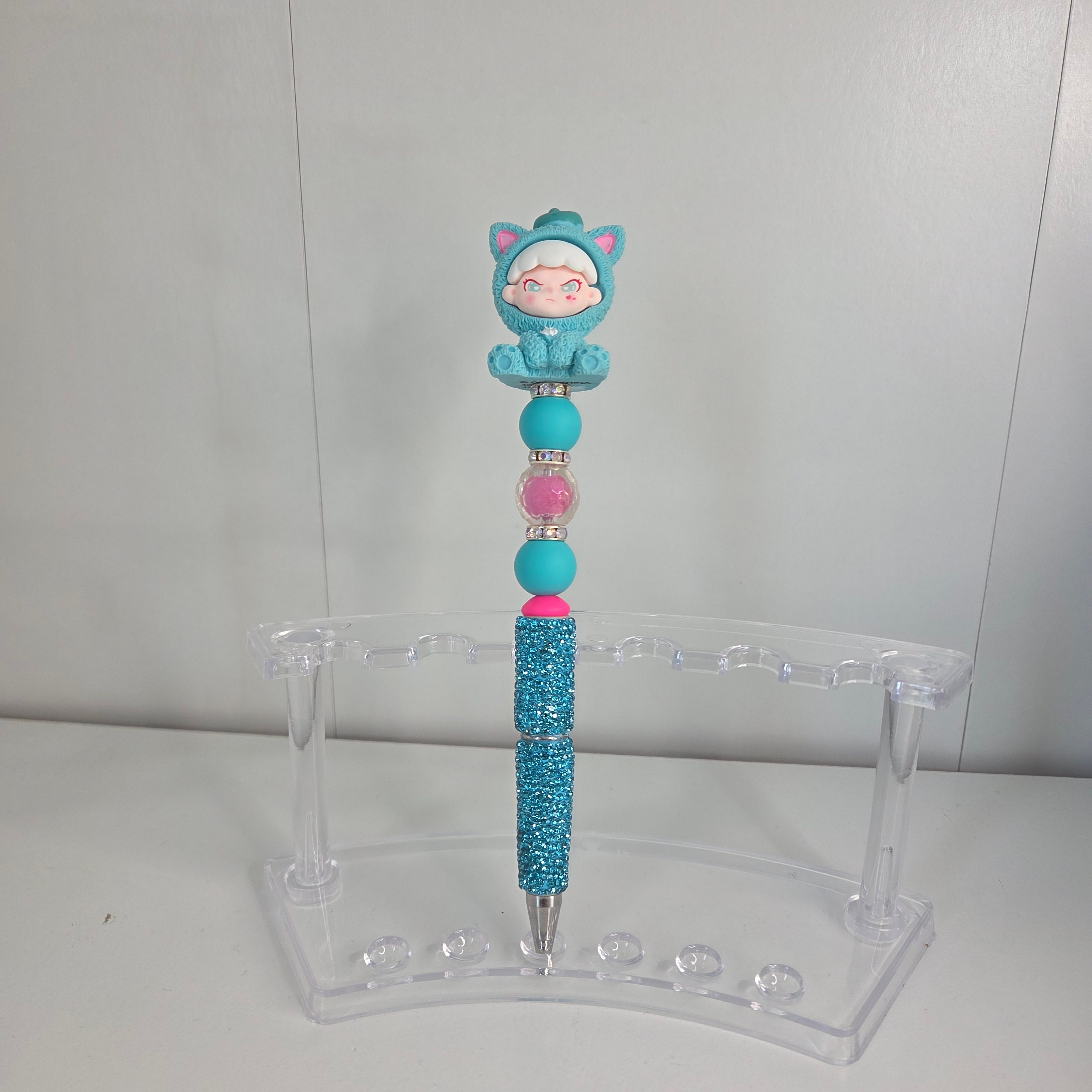 Rhinestone Beaded Pens - with Topper