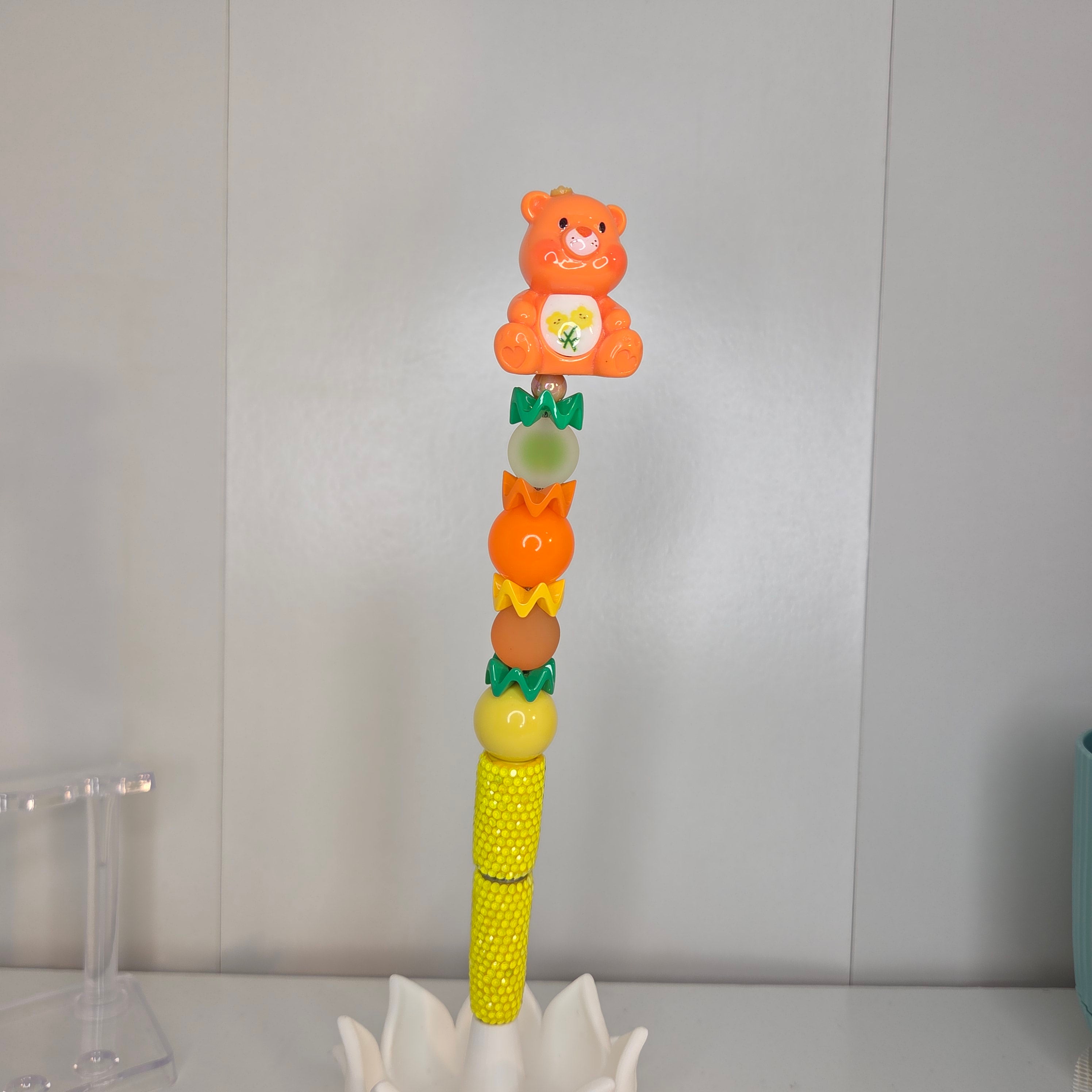 Rhinestone Beaded Pens - with Topper
