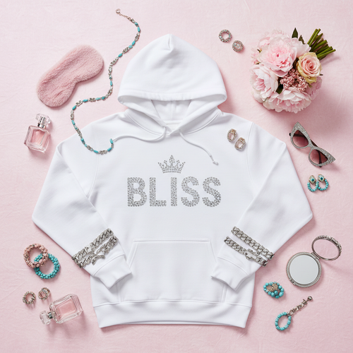 Hoodie Lifestyle Flat Lay